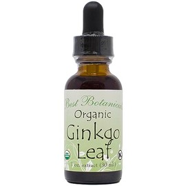 Best Botanicals Organic Ginkgo Leaf Extract 1 oz.