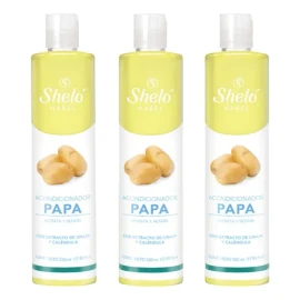 Acondicionador De Papa Shelo Nabel® 530ml. 3 Piezas