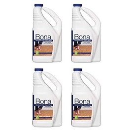 Bona Hardwood Floor Cleaner Refill, 64 fl oz (Pack of 4)