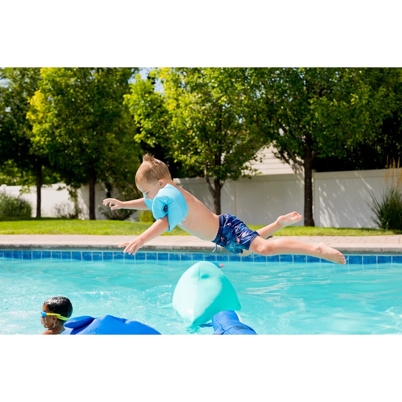 Posh Creations Floating Animal Pool Floats with EPS for Kids,