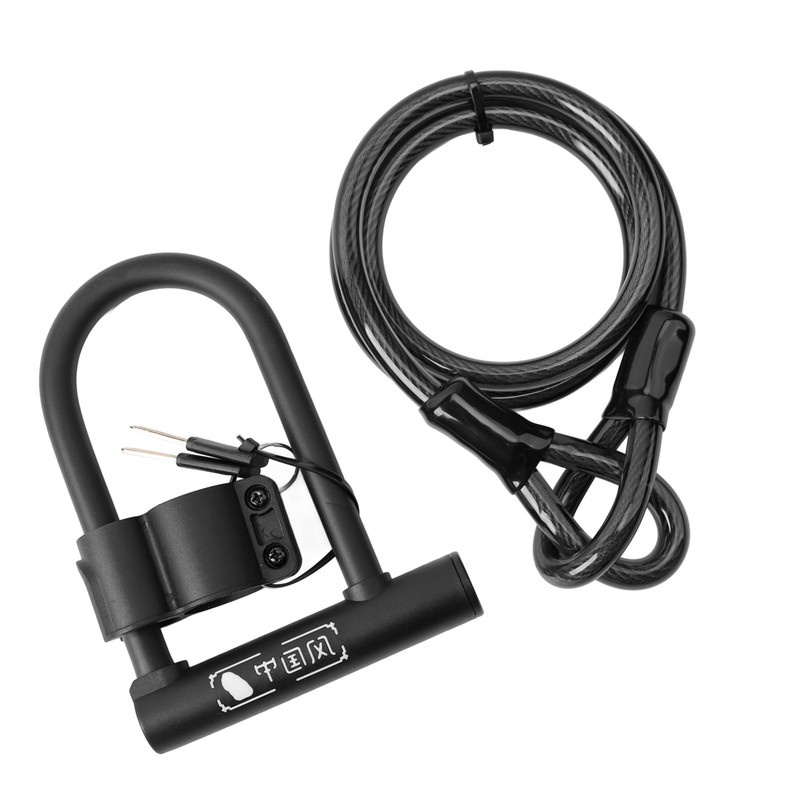 Bike U Lock Waterproof Rustproof Bike Heavy Duty High Security