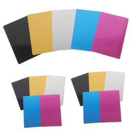 Tofficu 1set Blank Name Cards DIY Engraved Business Card Blanks and and Easy to Use 25pcs