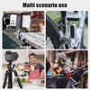 Mechrig Bike/Motorcycle Mount, 360° Dual Swivel Head Bike Handlebar Adapter