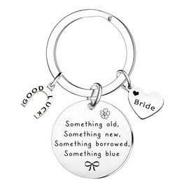 Tihnvk Hen Party Gifts For Bride To Be Hen Do Gift Wedding Keyring For Bride Wedding Gift Brides To Be Keyring