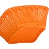 Saleen Square Trend Basket, Orange, 23 x 23 x 9