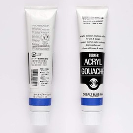 Turner Colour Works Acryl Gouache Artist Acrylic Paint - Single 100 ml Tube - Cobalt Blue Hue