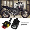 2 Piece Motorcycle Auxiliary Headlight Adapter Cable Kit 08V73MKSE00 Compatible