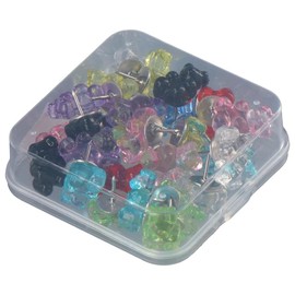 dohobby 30PCS Colorful Gummy Bears Push Pins, Creative Thumbtacks Corkboard Pushpins, for Photos Wall Maps Bulletin Board Corkboards