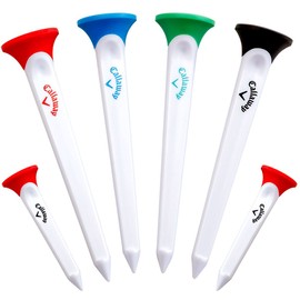 Callaway Golf Tees Long Short Set, Plastic, Pack of 6