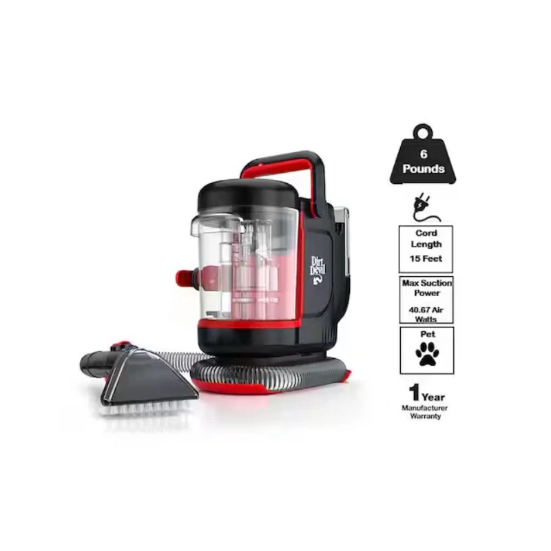 Dirt Devil NEWPortable Corded Spot Carpet Cleaner for Carpet and