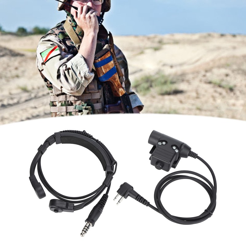 U94 PTT Military Adapter ＋ Mobile 2 Pin 7.1mm Headset