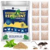 ADDOT Natural Peppermint Oil Mouse Repellent – 10-Pack, 40g Each
