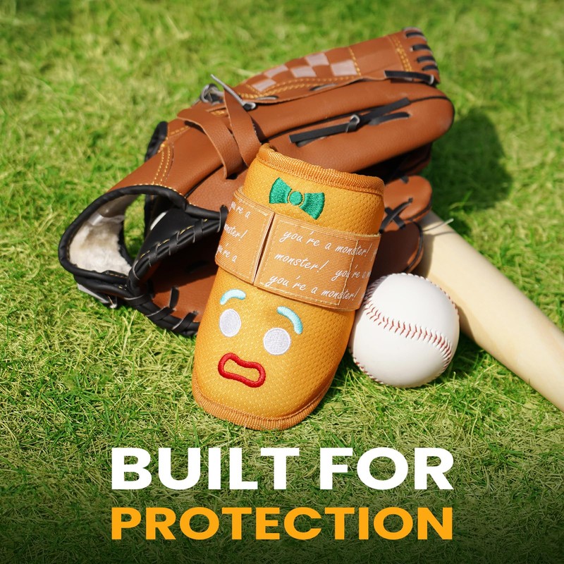 RVRAYS Baseball Elbow Guard Protection Pad, Gingerbread Man Design, Youth