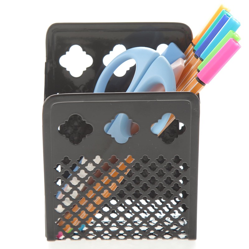 zeyce Magnetic Pen Holder, Mesh Metal Strong Magnet Dry Erase
