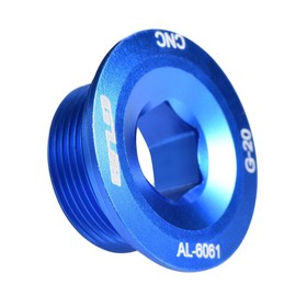 VGEBY Crank Arm Screws, Aluminum Alloy Threads Crankset Arm Bolt Bracket Bolt (Blue) Crank Arm Fixing Bolt Crank Arm Bolt Crank Arm Bolt Long Bolt