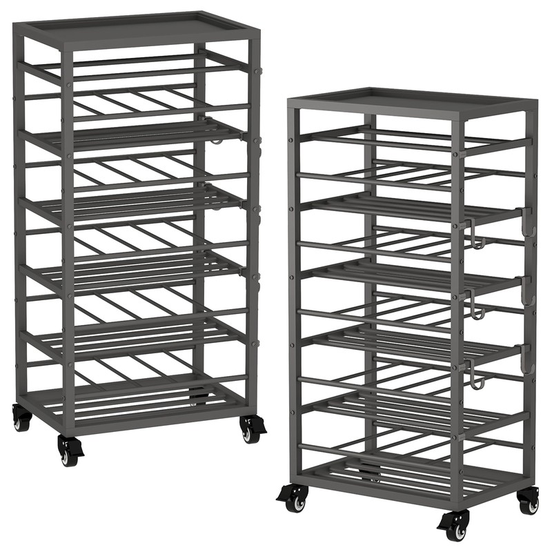 Gtouse 50 Can Spray Paint Rack Organizer, Metal Spray Paint