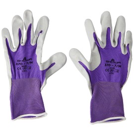 Spear & Jackson Kew Gardens Collection 370M4KEW Multi-Purpose Gardening Gloves, Purple - Medium