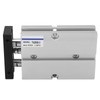 Air Cylinder Pneumatic 2 Piston Rod 2 Shaft Double Action