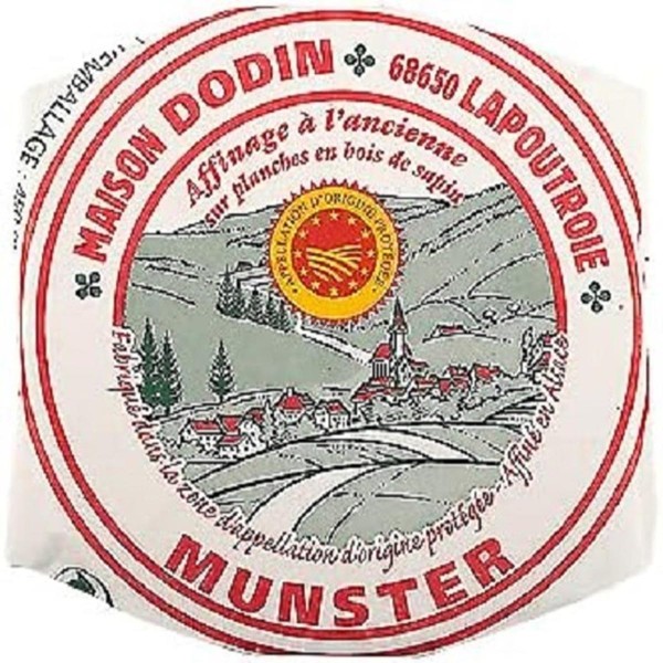Dodin Munster AOP 500g French Soft Cheese 50%