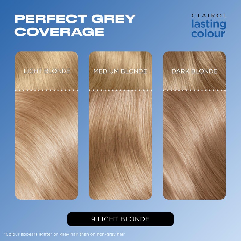 Clairol Lasting Colour Permanent Hair Dye | Perfect Grey Coverage
