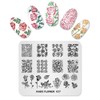 KADS Nail Art Stamp Plate Flower Series Nail stamping plate