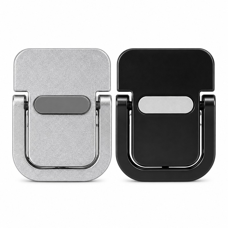 Mini Laptop Stand for Desk – 2-Piece Aluminum Alloy &