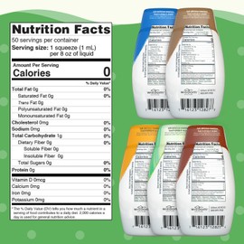 SweetLeaf Sweet Drops Stevia Liquid Sweetener Variety Pack - Sweeten and Flavor Foods, Keto Coffee with Sugar Free, Zero Calorie, Non-Glycemic Response SweetLeaf Stevia Drops, 1.7 Fl Oz Ea (Pack of 5)