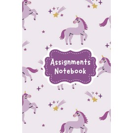 Homework Assignment Tracker - Purple Unicorn Cover
