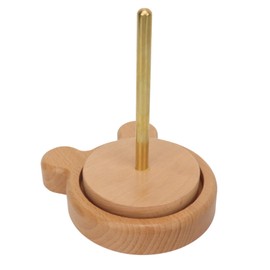 Soporte de Hilo de Madera, Dispensador de Soporte de Hilo Desmontable Portátil 2 Piezas para Viajar para Tejer