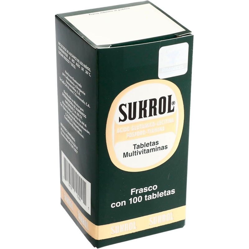 Sukrol Brain Health & Focus Dietary Supplement – 100 Tablets