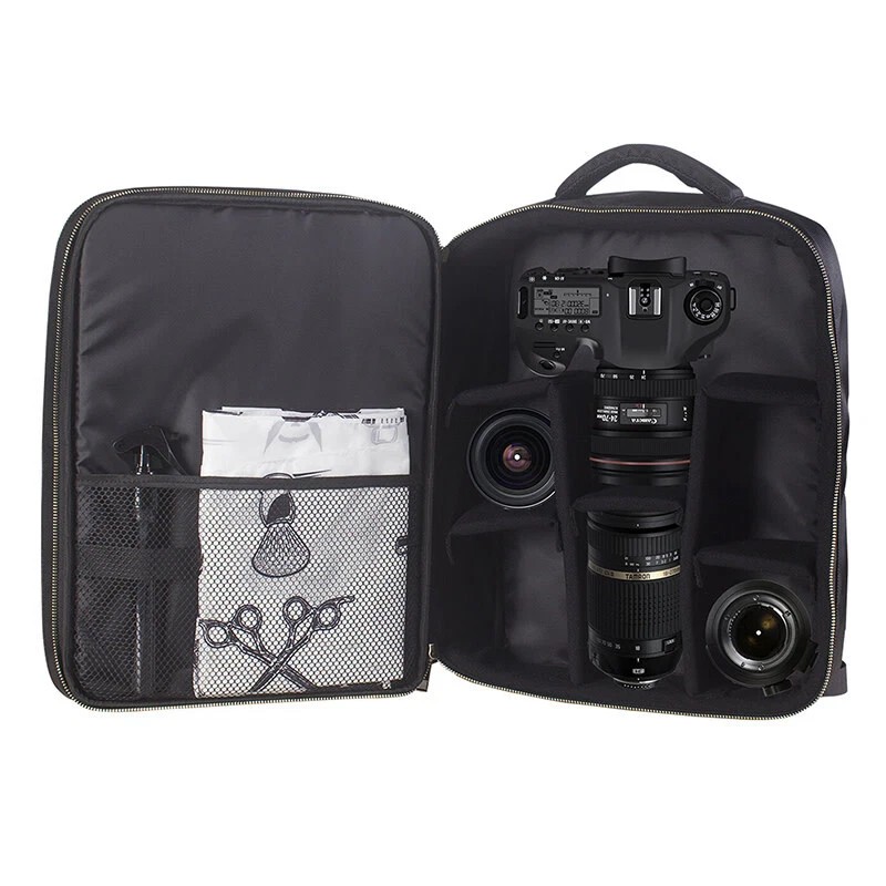 JRL Large Premium Barber Clipper Trimmer Tools Bag Backpack Black