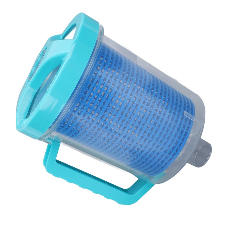 Inline Pool Leaf Canister Plastic Pool Cleaner Leaf Catcher Trap