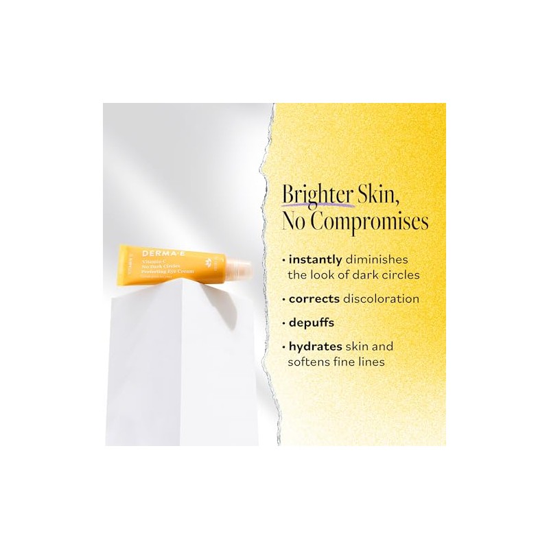 Derma-e Vitamin C No Dark Circles Perfecting Eye Cream Unisex