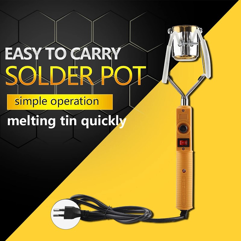 Portable Soldering Pot, Premium Material Tin Soldering Pot, High Temperature