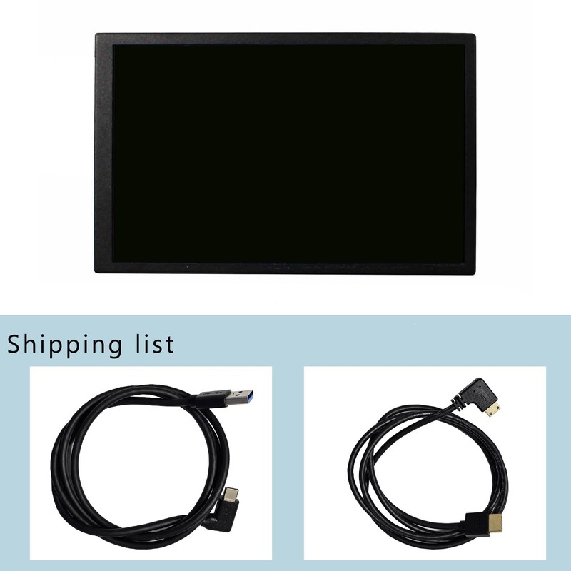 VSDISPLAY 8 Inch Small Mini LCD Monitor 1280x800 IPS Screen