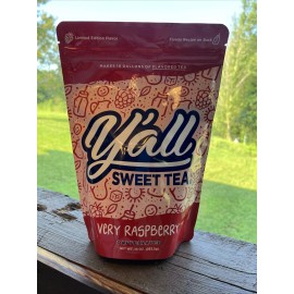 Y’all Sweet tea 10 ct bag of Y’all Sweet Tea VERY RASPBERRY Limited Edition Flavor B101