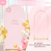 Pink Arch Backdrop Cover 2.2ft x 5ft Stretchy Spandex Arch