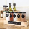 100SU Black Label Lettering Spice Container Set / 100SU 블랙라벨
