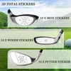 EKIND Golf Impact Labels for Swing Training Golf Club Tape