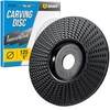 GRAFF Premium Wood Cutter Rasp Disc 125 mm for Carving