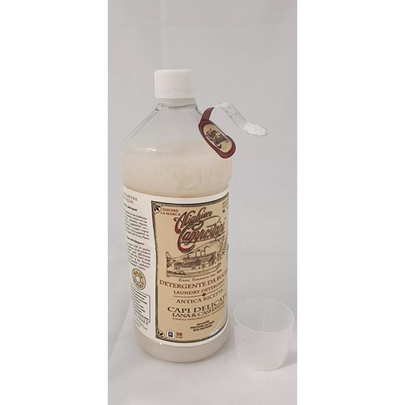 Alighiero Campostrini Cashmere, Wool Delicates Shampoo Detergent 33oz Made Italy