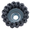 65mm Wire Brush for Angle Grinder, Hard Twisted Wire Brush