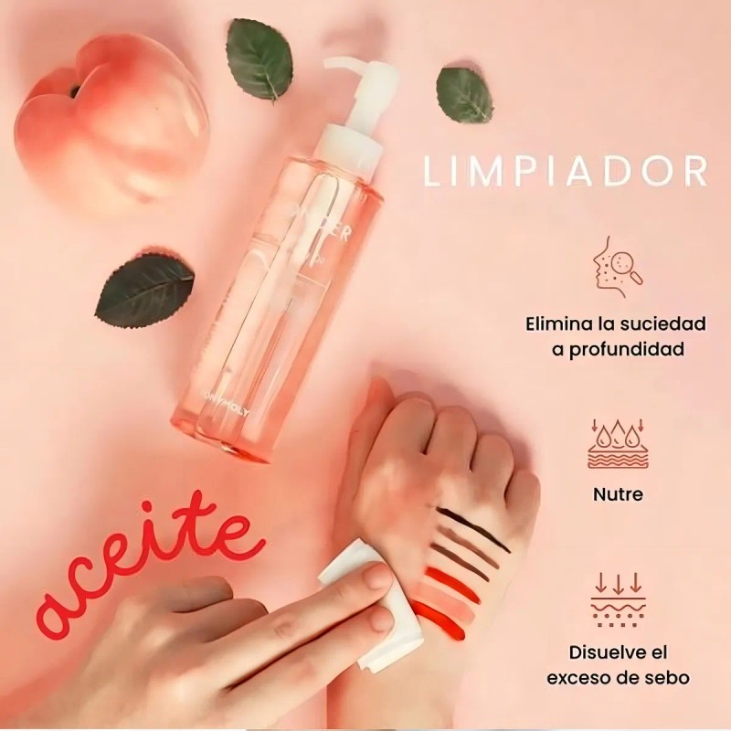 Tonymoly Aceite de limpieza profunda de semilla de albaricoque Wonder