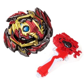 mlywd Bey Burst Turbo Blade Set, Bey Metal Fusion Blade with Starter, Battle Spinner Gift for Christmas, Birthday, Toy for Children from 6 Years, Gift for Children, B-145