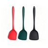 Silicone Spatula, Solid & Slotted Turner High Heat Resistant, BPA-Free,