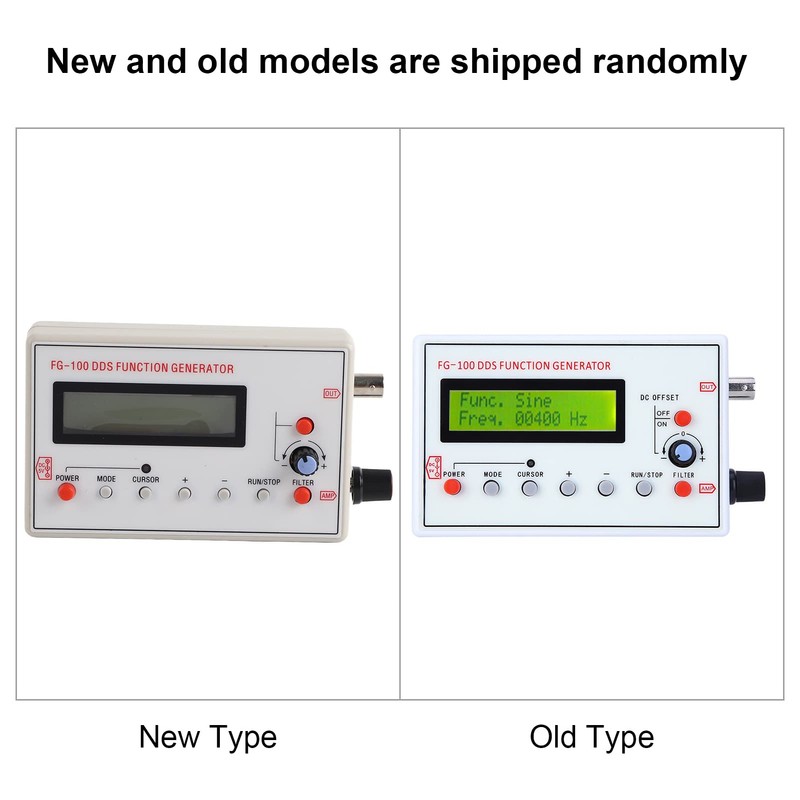 Function Signal Generator Sine Frequency DDS Signal Generator, Square Wave