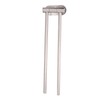 Stainless Steel Toilet Paper Bracket Single Seat 2 Poles Rotatable