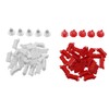 50pcs RC Car Racing Road Barrier Plastic Portable 10pcs RC