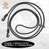 THREE ARCHERS Elastic Horse Training Reins – Adjustable Neck Stretcher