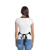 DALIX Apron Commercial Restaurant Home Bib Spun Poly Cotton Kitchen
